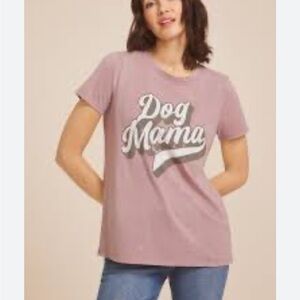 Maurices Dog Mama Tee - Mauve